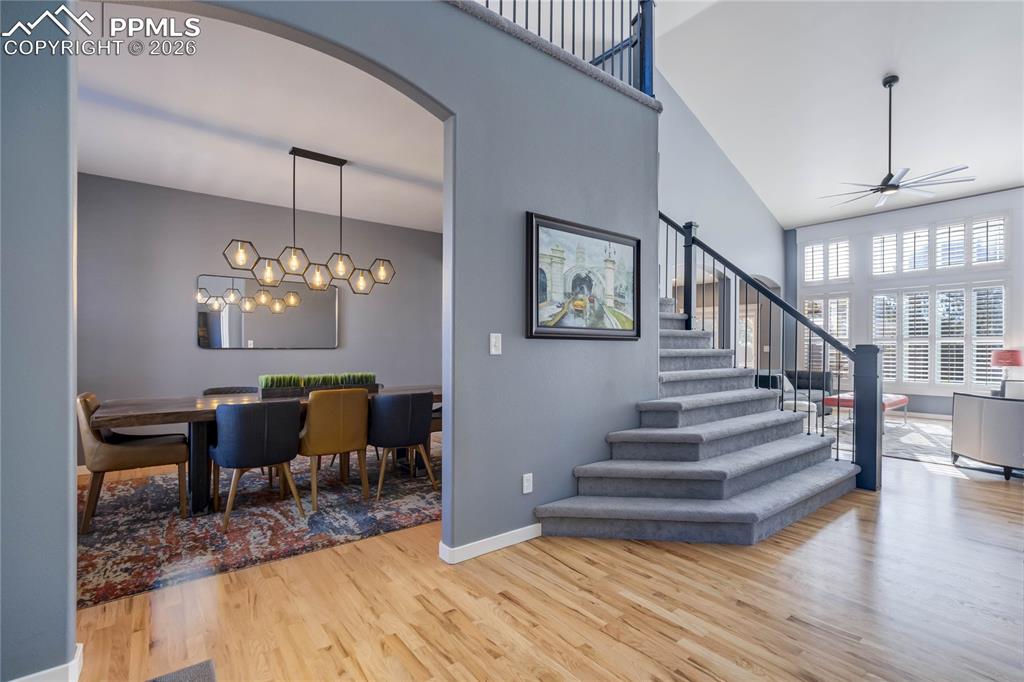 Formal living room off entry.