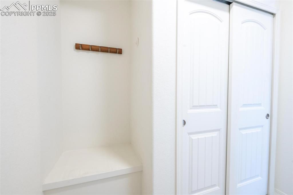 Mud room off the Garage