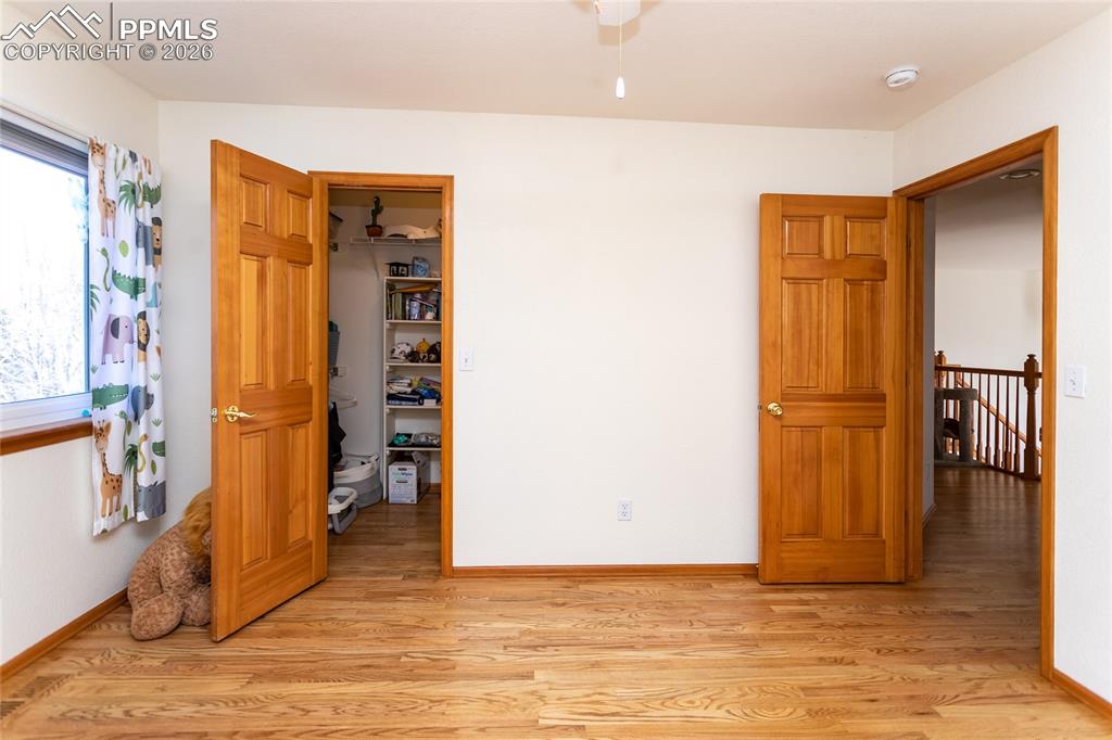 Third bedroom with walk-in closet
