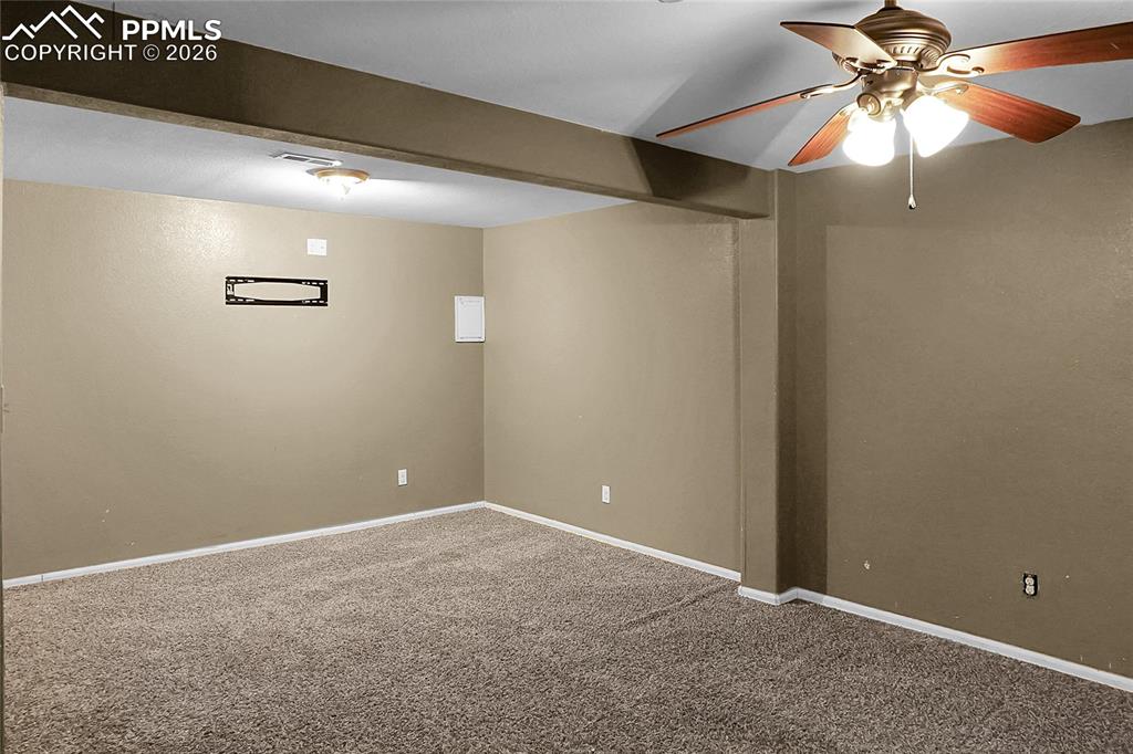 Basement family room