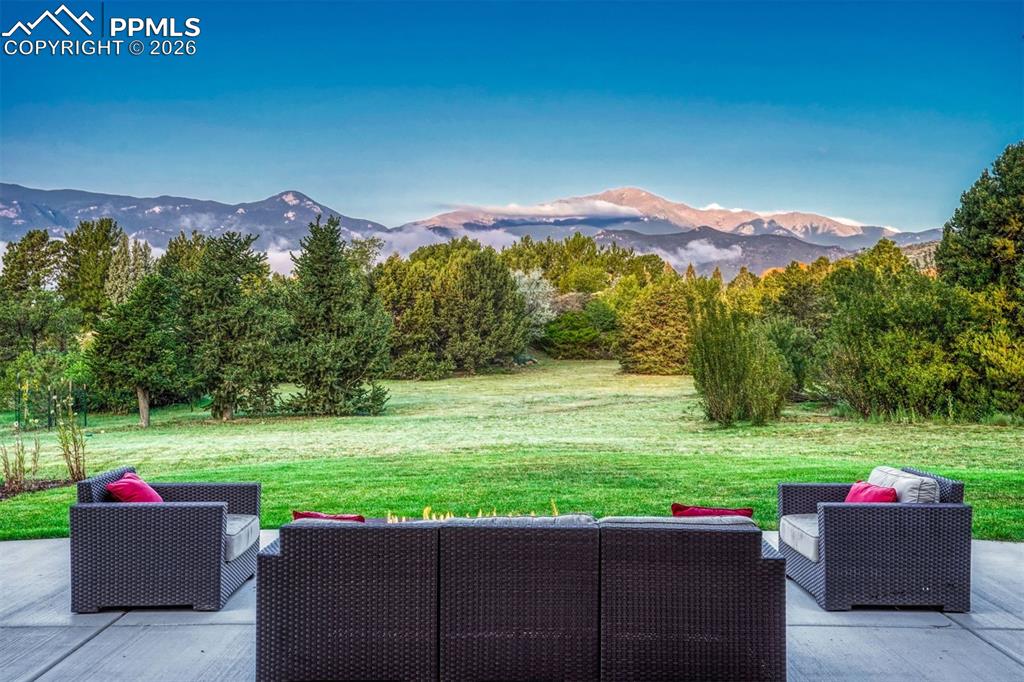 Enjoy evenings on the new patio with a Coronado 8 foot corten steel firepit.