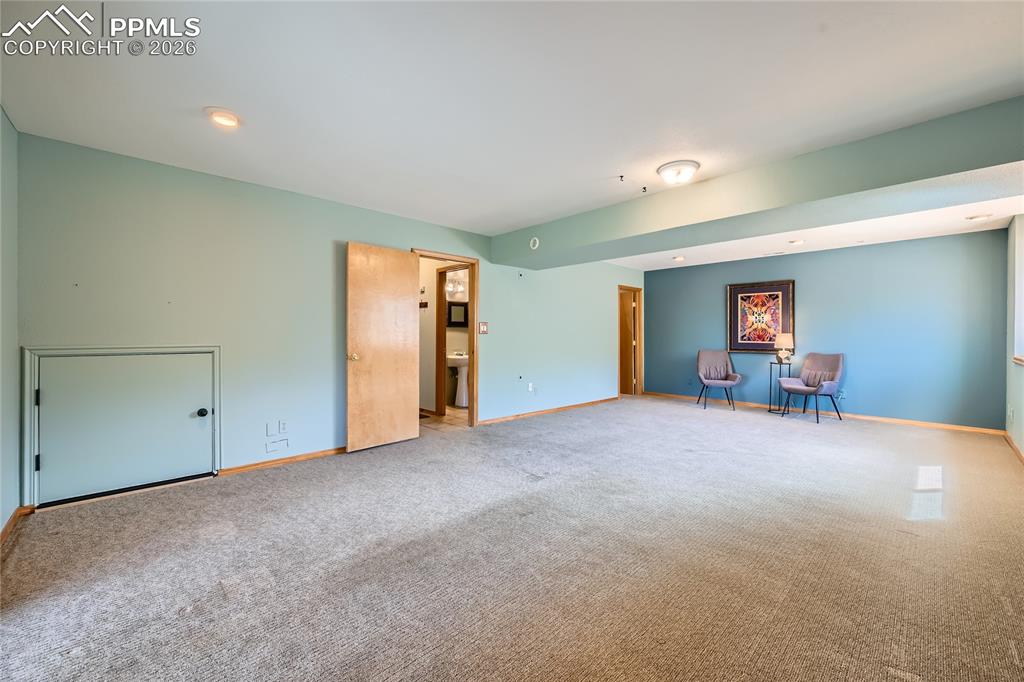 Lower level family room