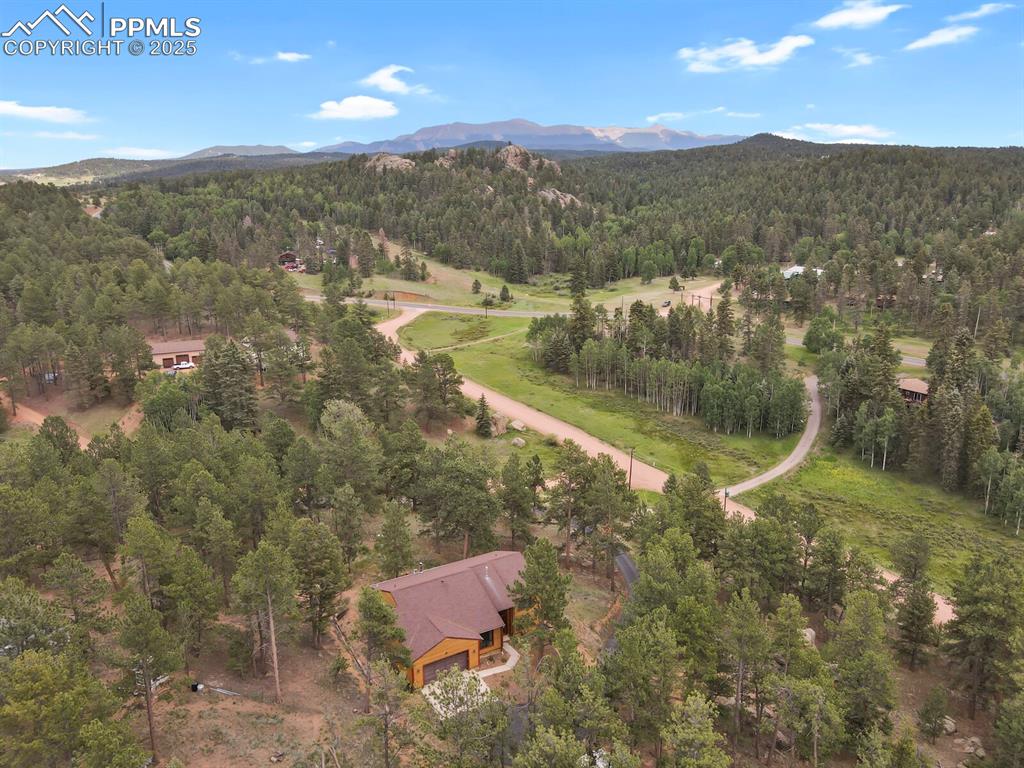 View of property location featuring a mountainous background