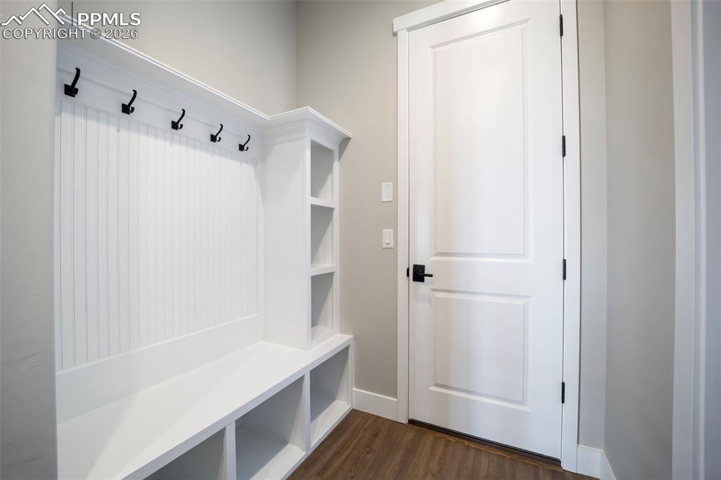 Back entry from the garage