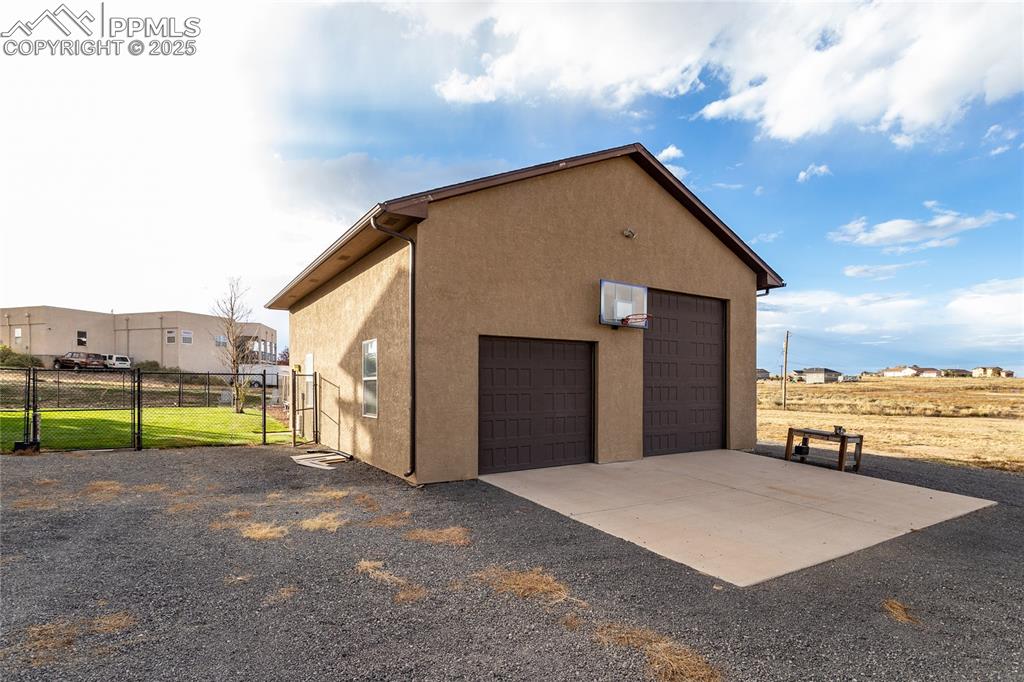 36 X 30 Shop/RV garage with two RV doors