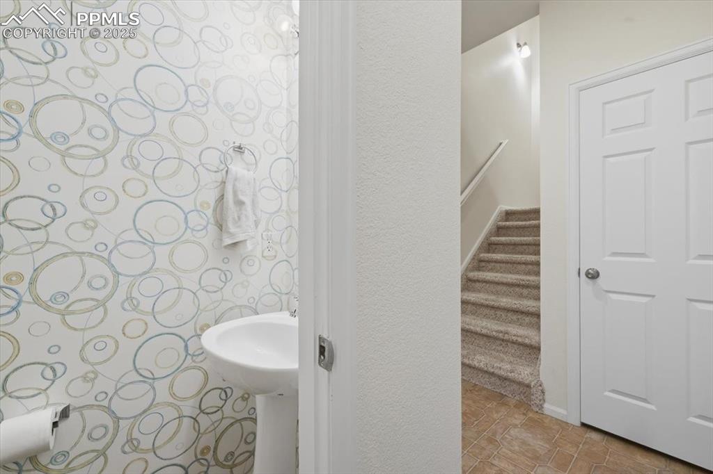 main level guest bathroom.