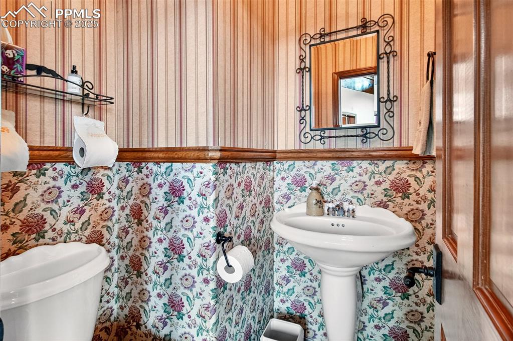 Half bathroom main level