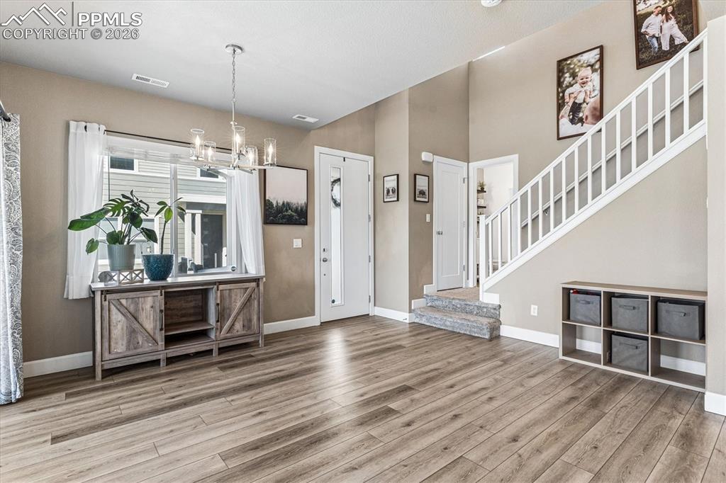 Luxury Vinyl Plank Flooring throughout main level