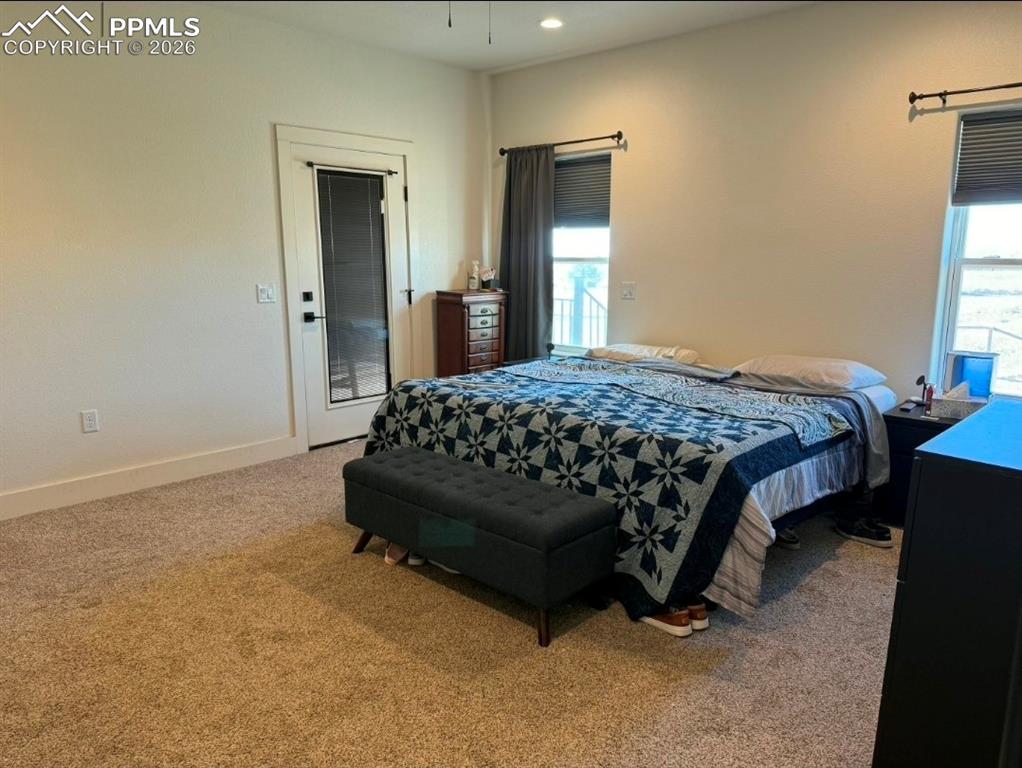 Exterior door to back patio