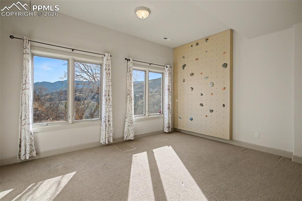 Basement bedroom number 1.