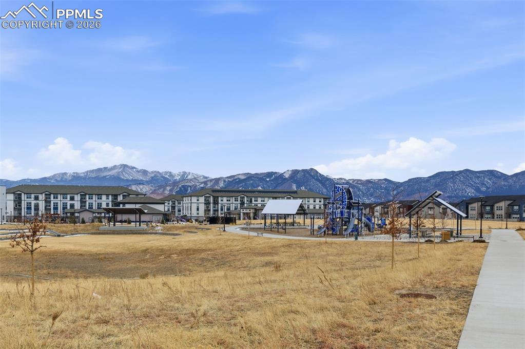 So many activities go on in this park.  Great views of Pikes Peak! 