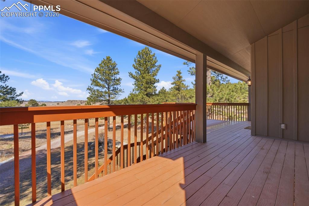 View from Front of Deck