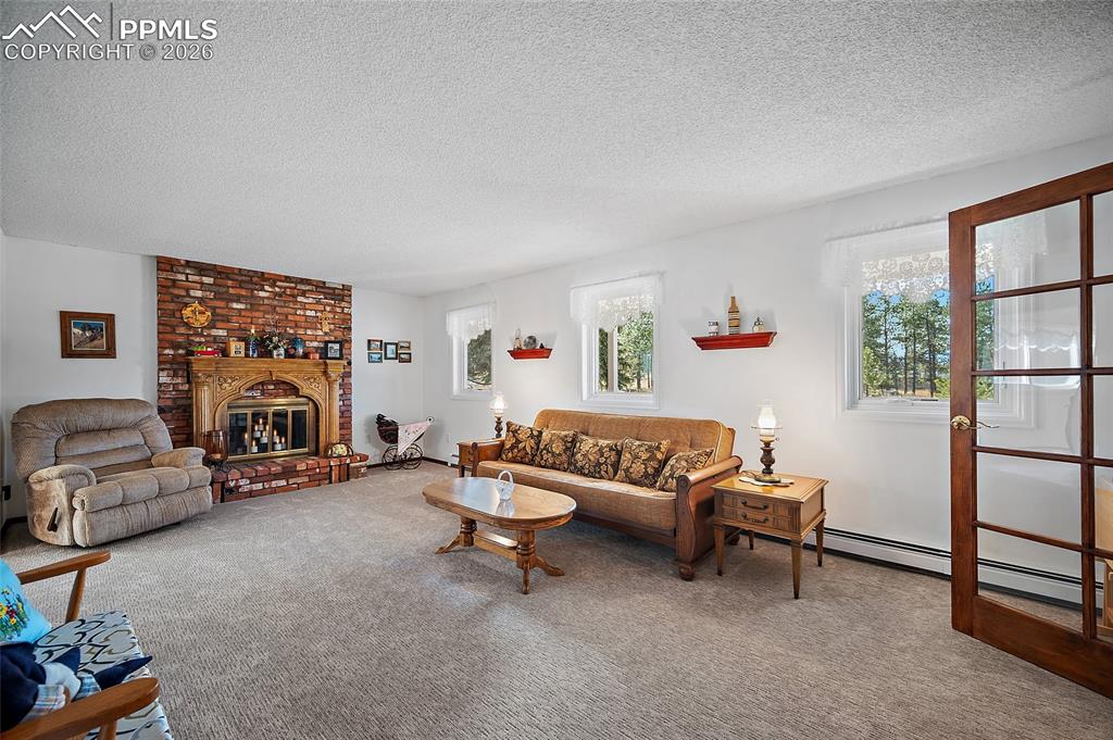 Large and spacious Formal living room that connects with the formal dining area.  