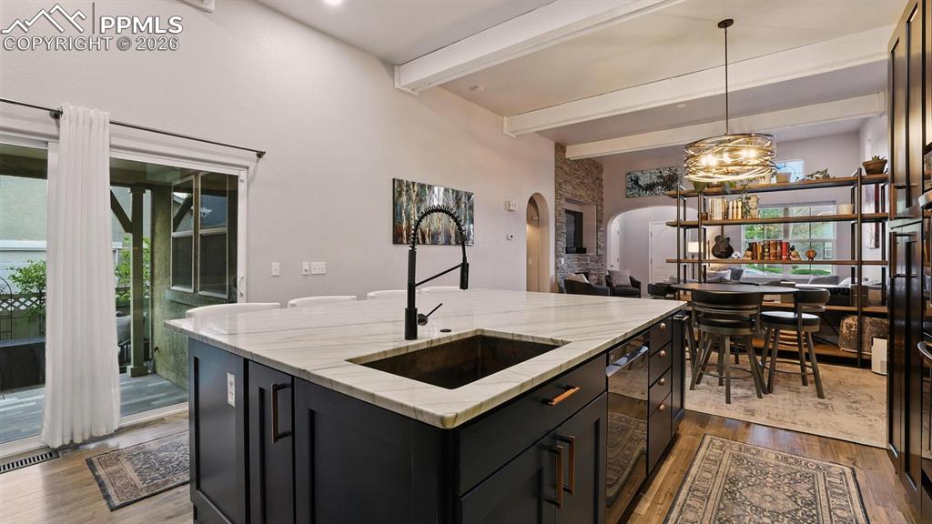 Gourmet Island Kitchen.