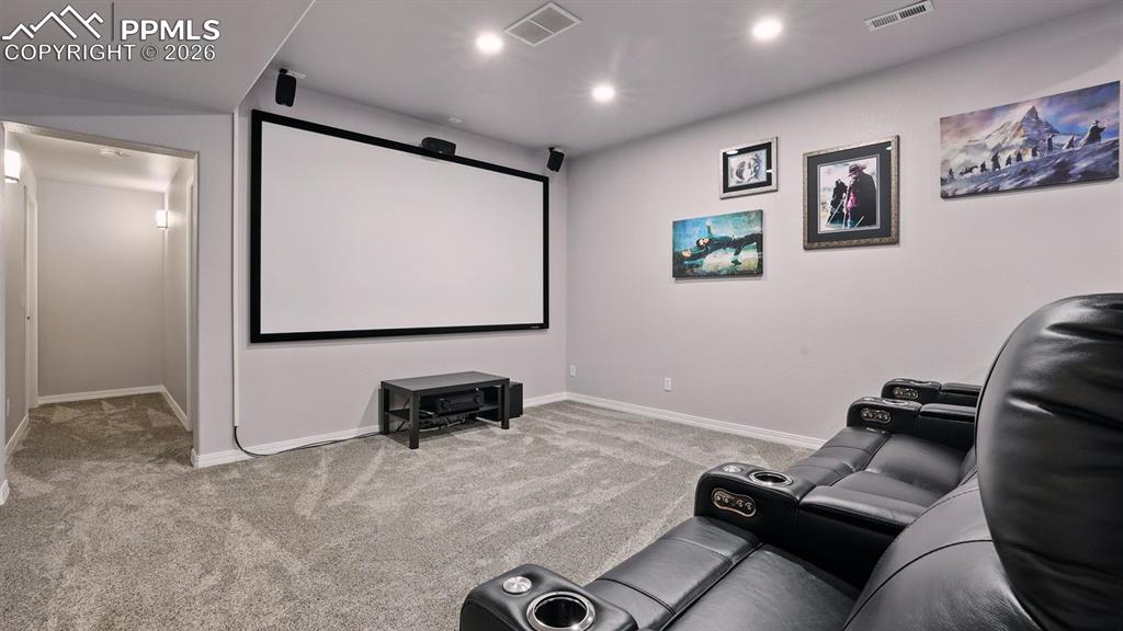 Projector Screen, equipment and seating included.