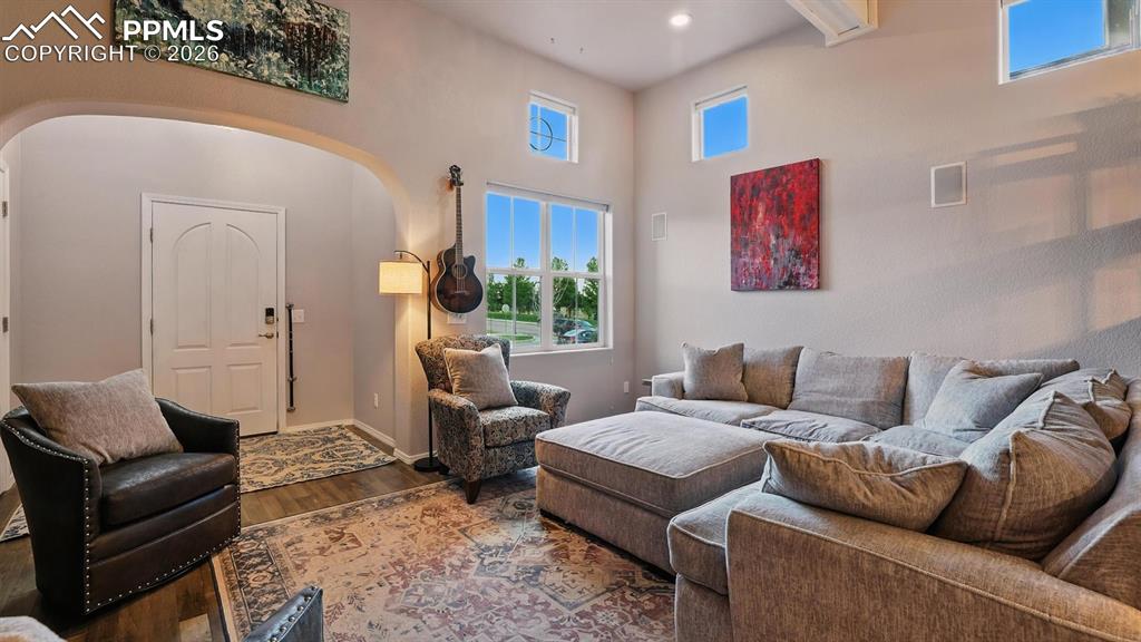 Front Entry into the Living Room.