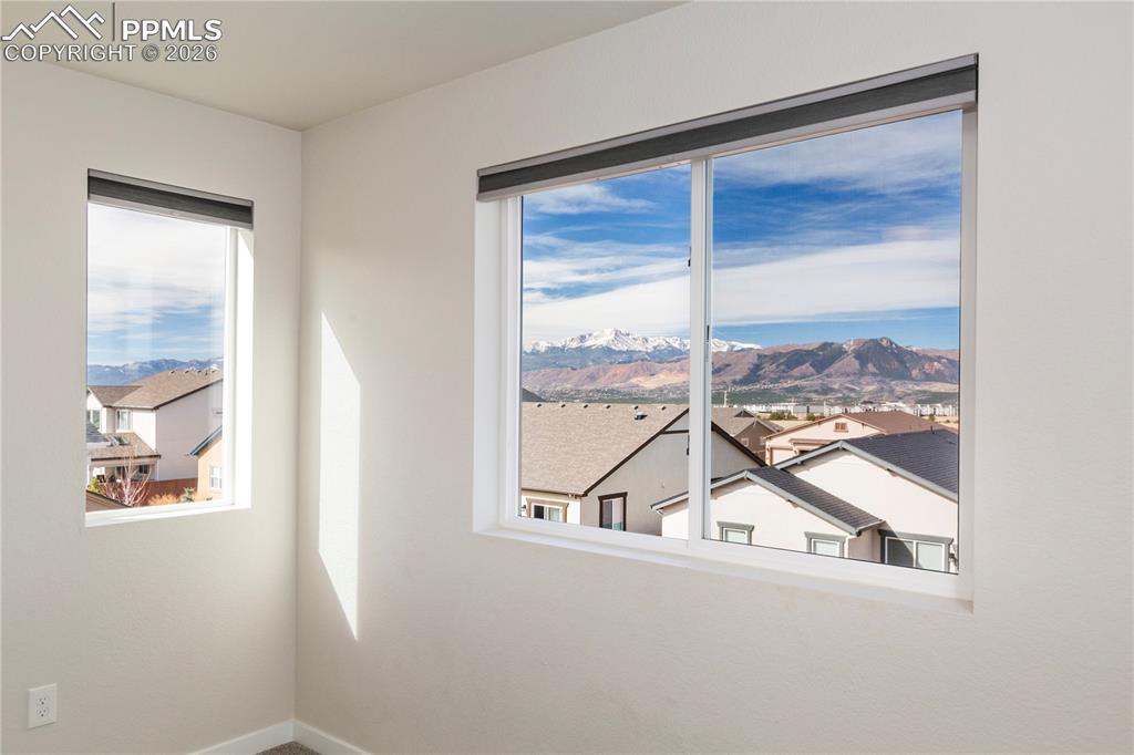 More Pikes Peak and mountain range views.