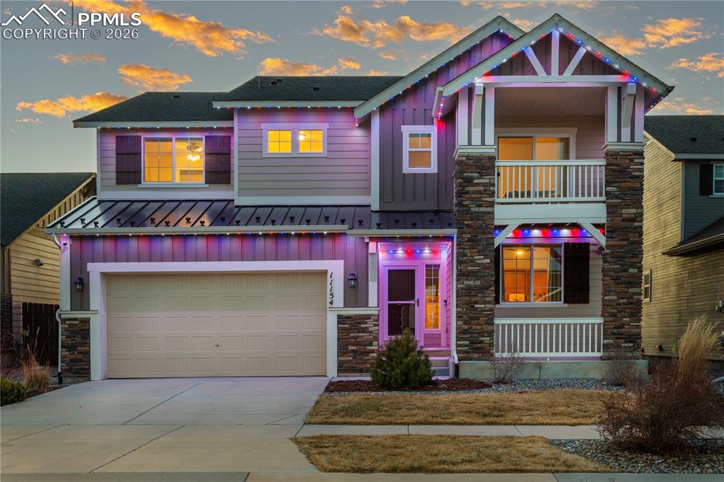Professionally installed Jellyfish exterior lighting can be controlled on your phone and set to any seasonal holiday display, your favorite team's colors, or simply used for security lighting.