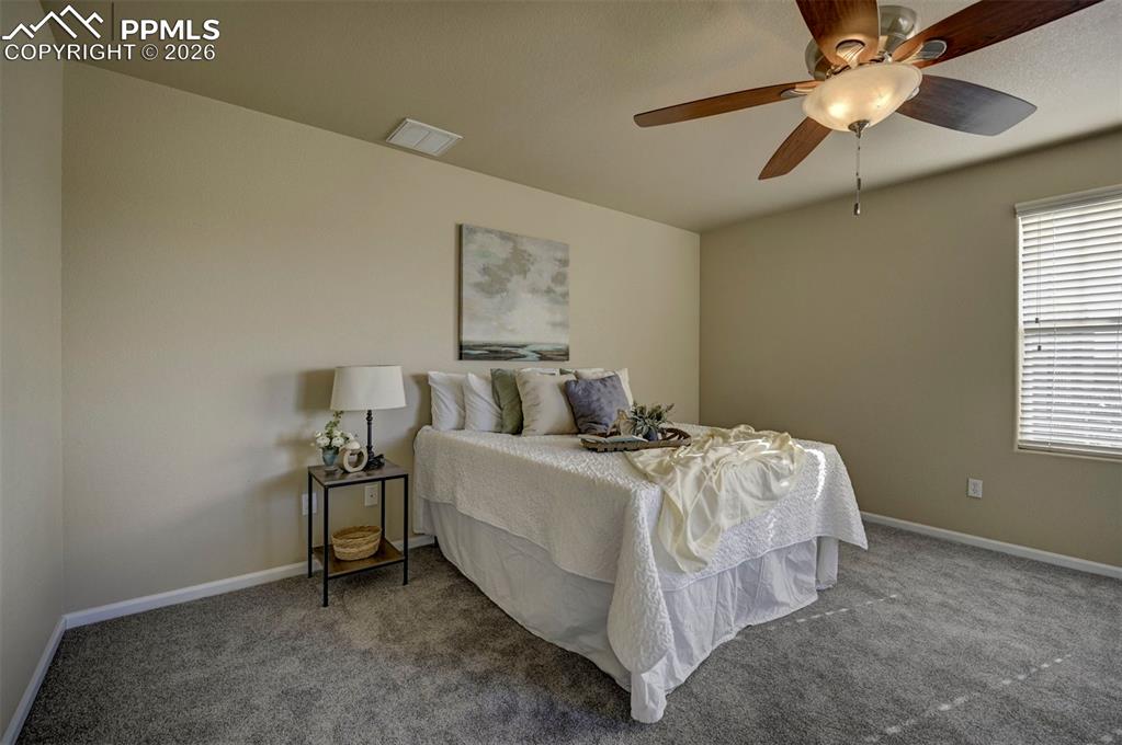 Beautiful blinds throughout the house.