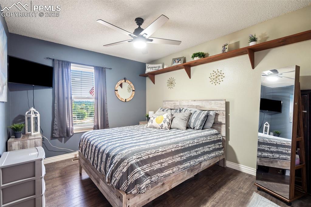 Nice sized bedroom on the main level.