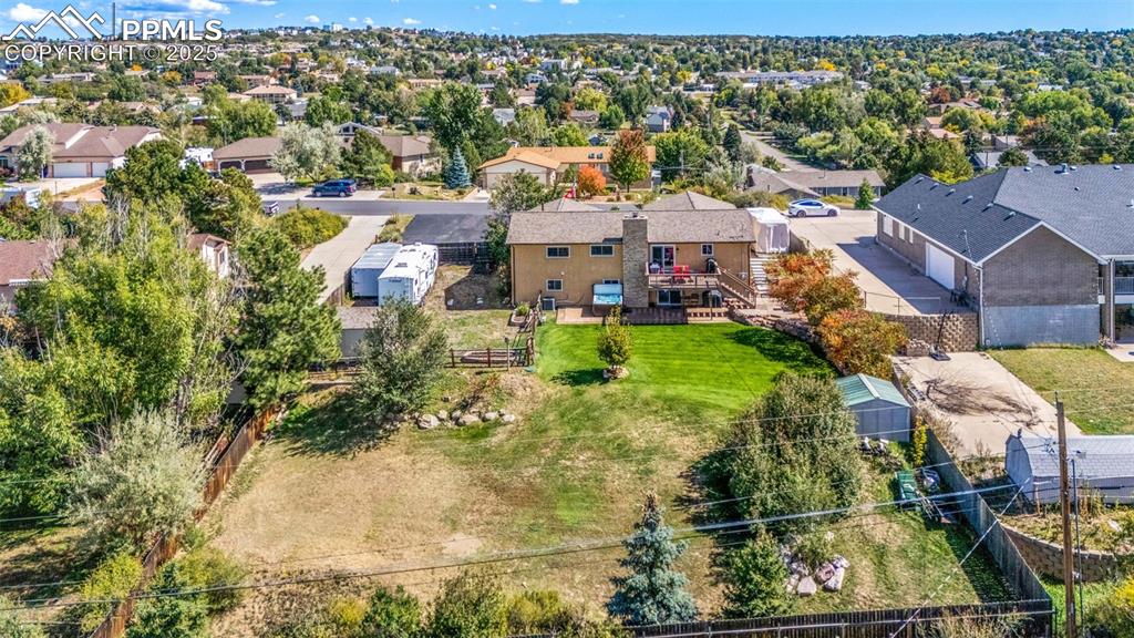 Lots of space on this 1/2 acre lot!