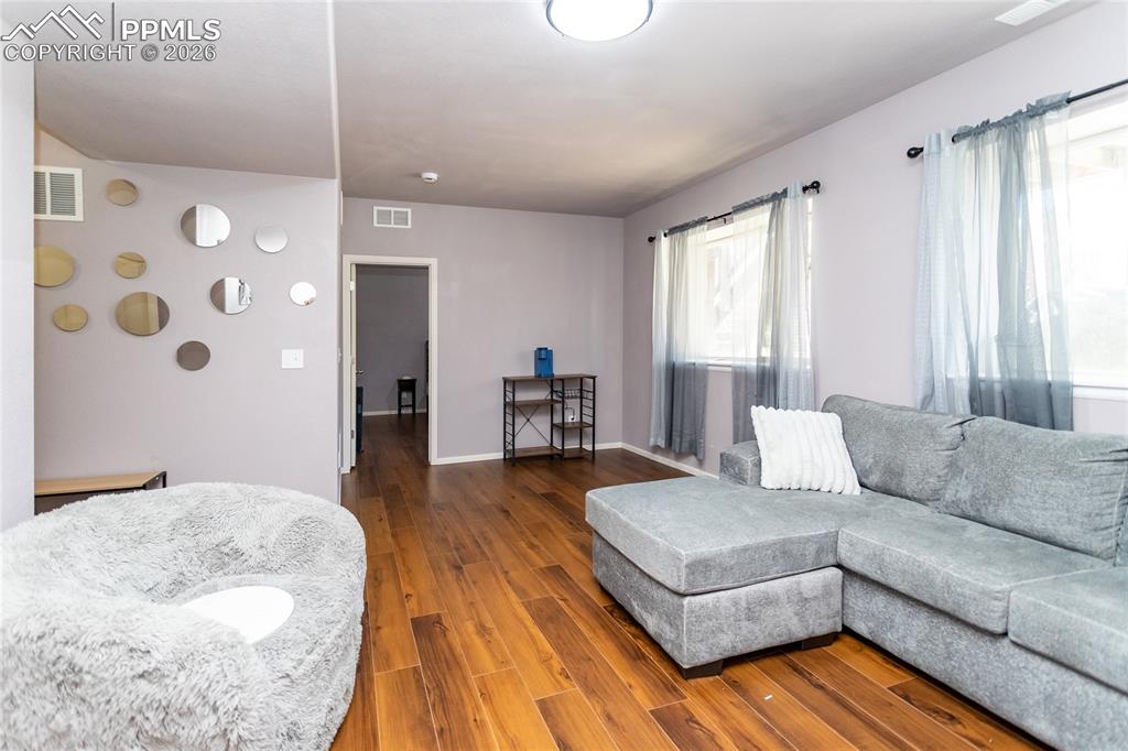 Basement living area