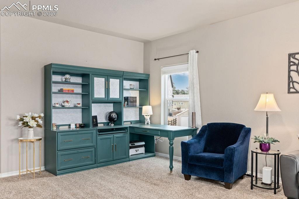 Sitting room with room for office