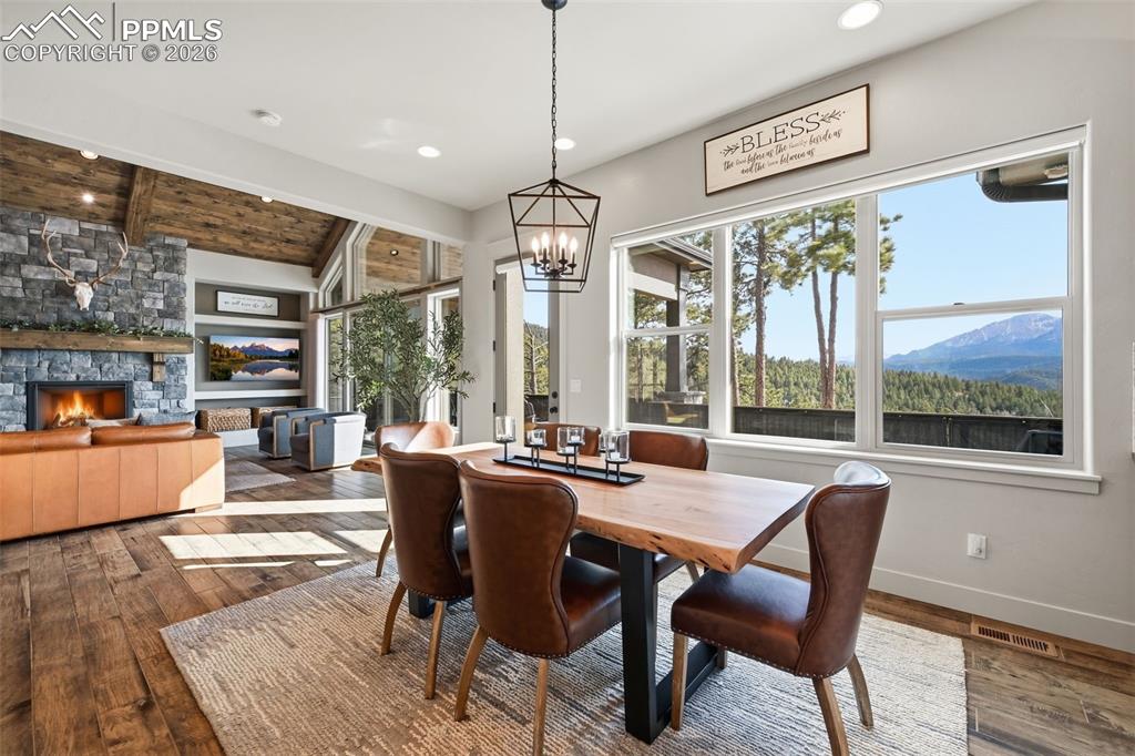 More views from the dining room!