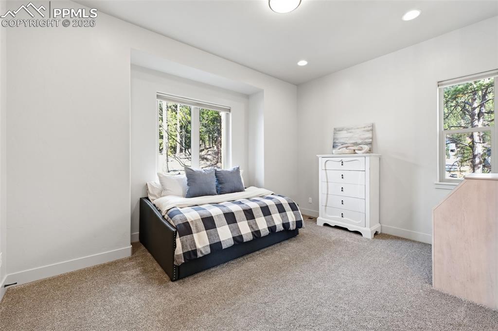 Main level bedroom with tons of natural light!