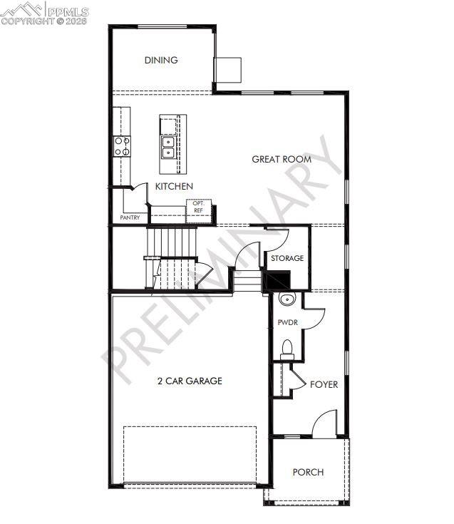 View of home floor plan