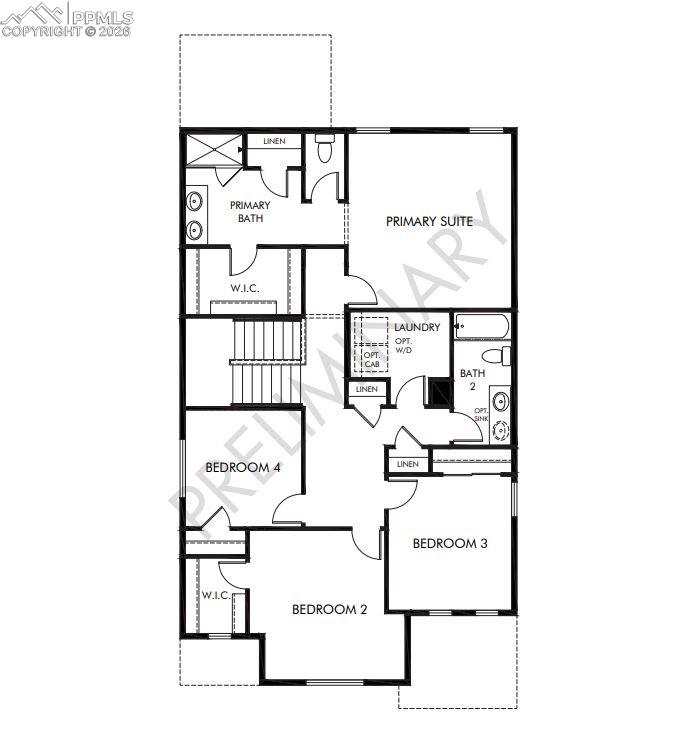 View of floor plan / room layout