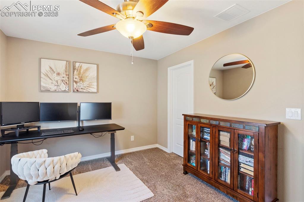 Bedroom 2 - with massive walk in closet