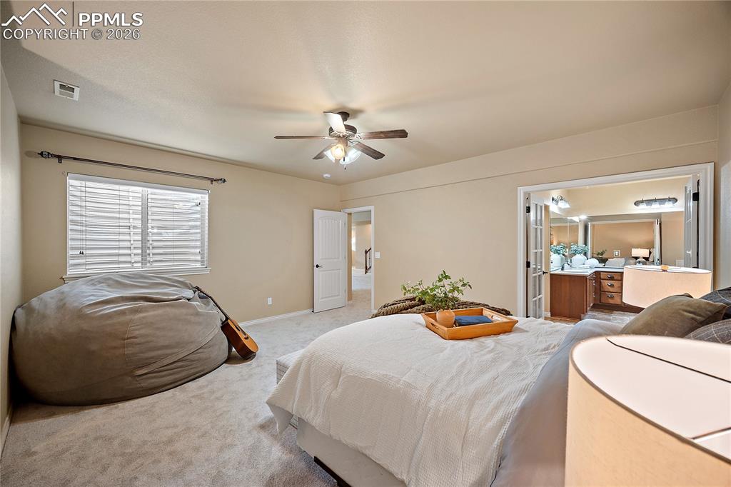 Junior Master Suite with walk-in closet and 5 Piece bath