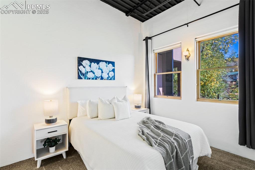 Newly carpeted bedroom