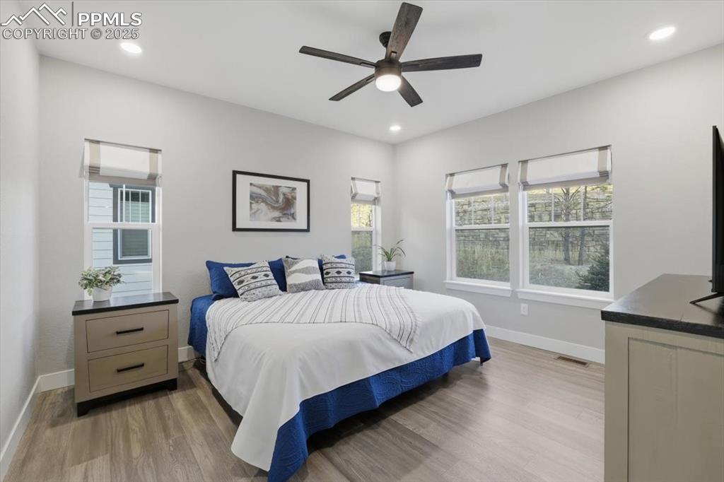 Love these perfectly placed windows in the primary bedroom!