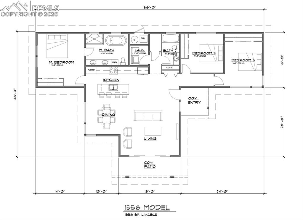 Floorplan -no garage attached
