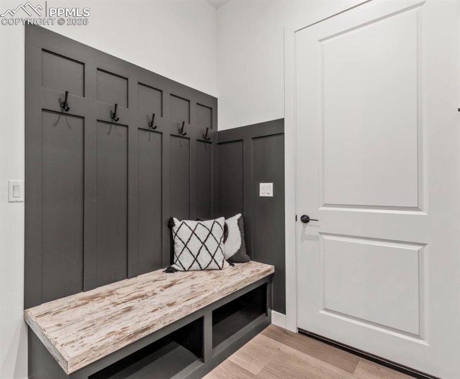 Picture of a previous built home interior.