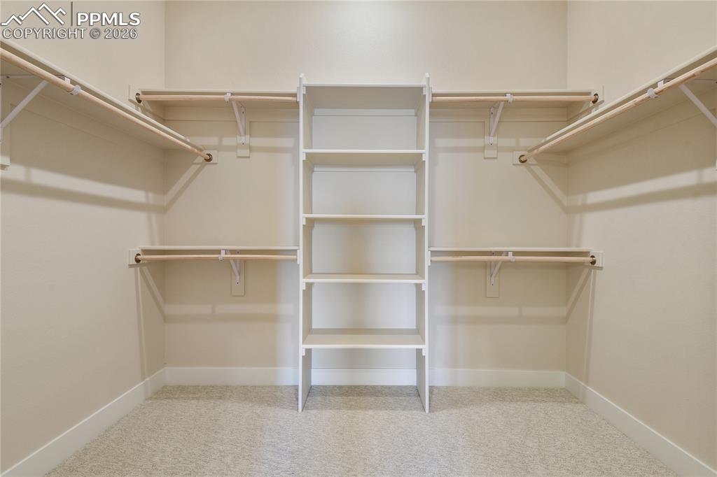 Large walk-in closet