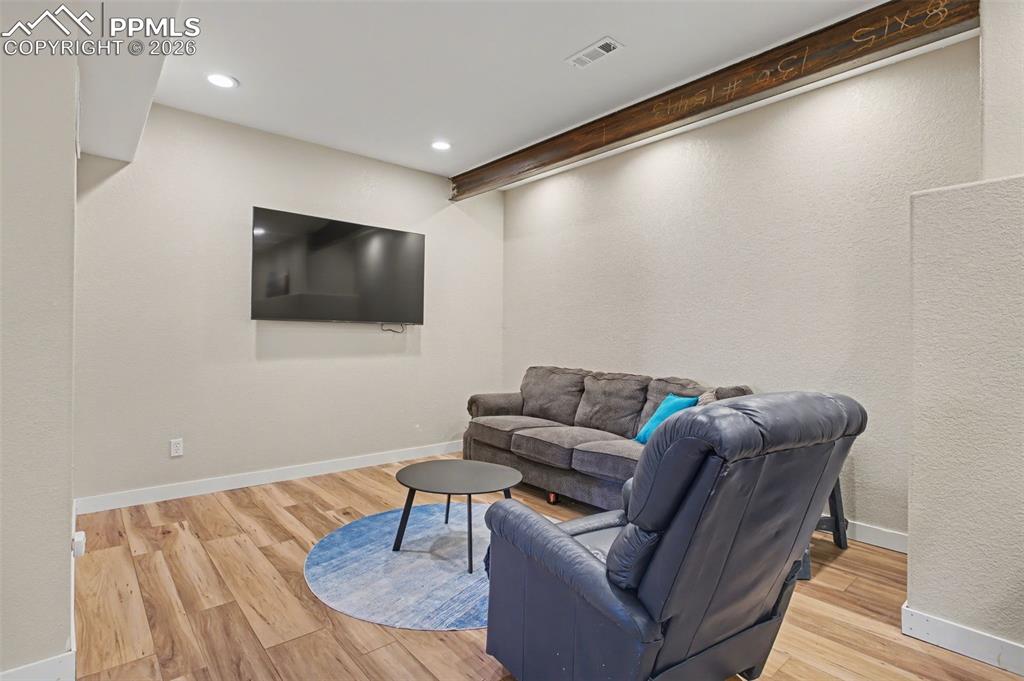 Basement rec room/bonus room