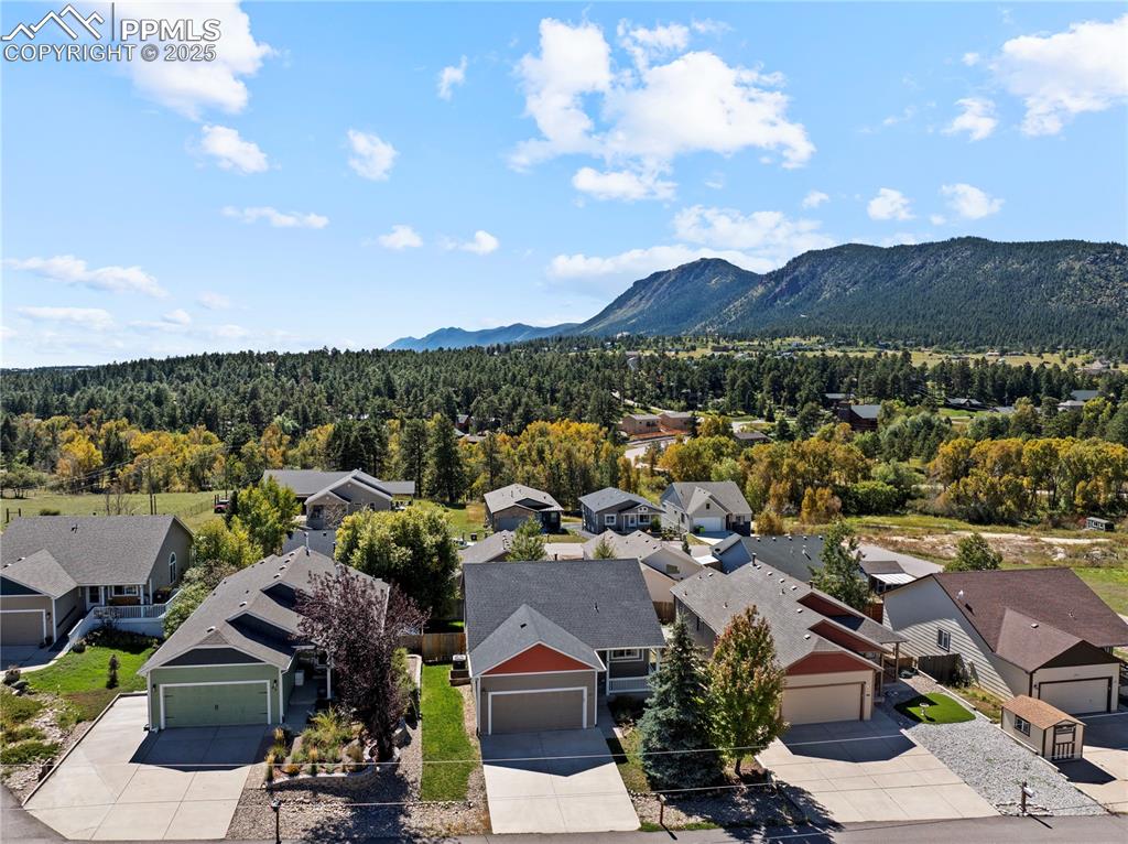 Sweet mountain back drop!