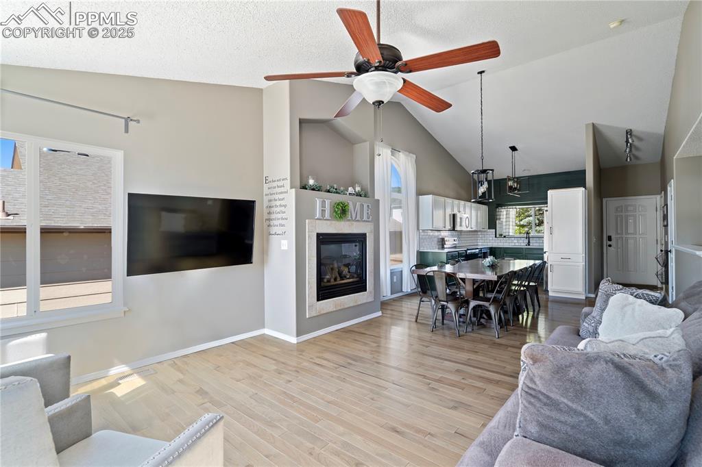 Sunny great room concept!