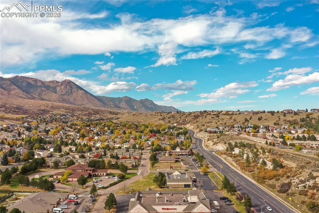 Aerial View Looking South