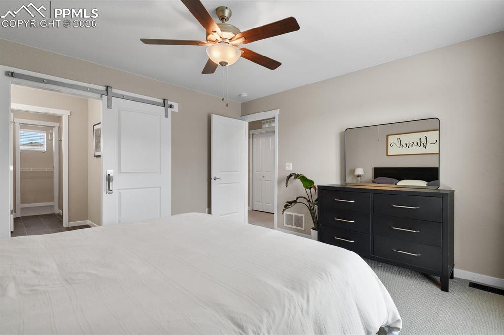 Primary Suite Into Bath & Walk-In Closet