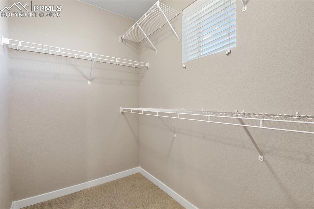 Primary Suite Walk-In Closet