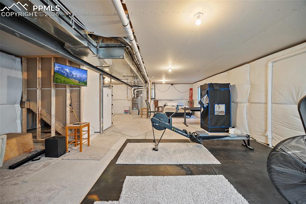 Unfinished basement