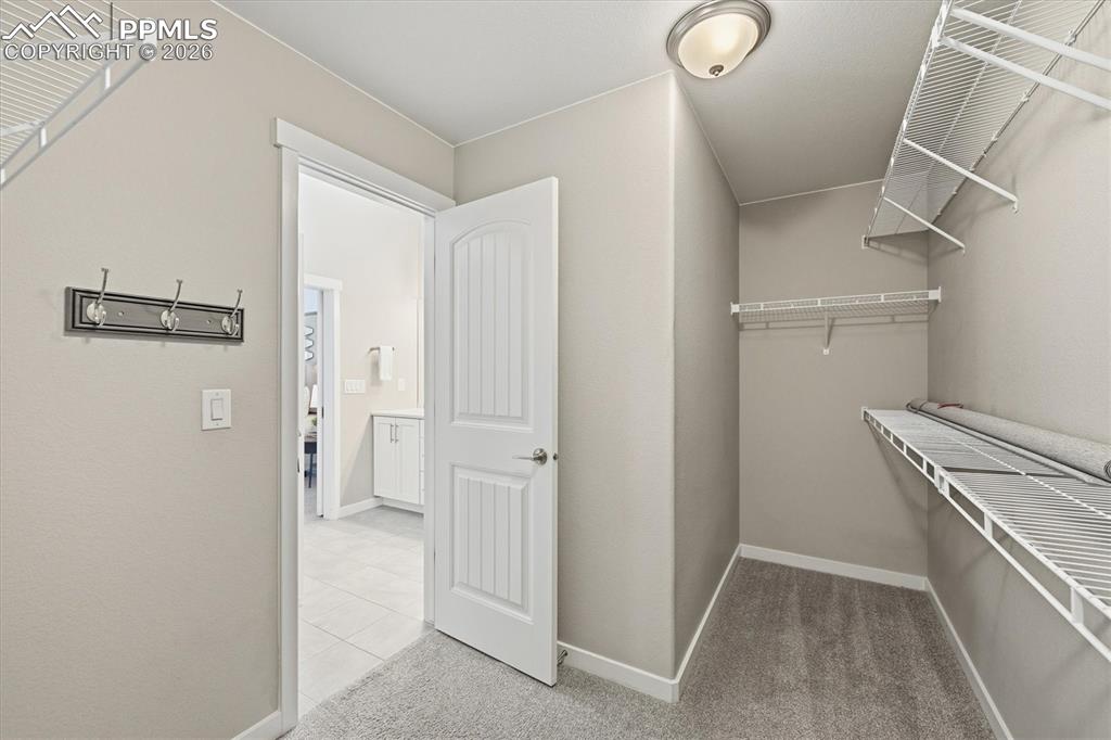 Primary Walk In Closet