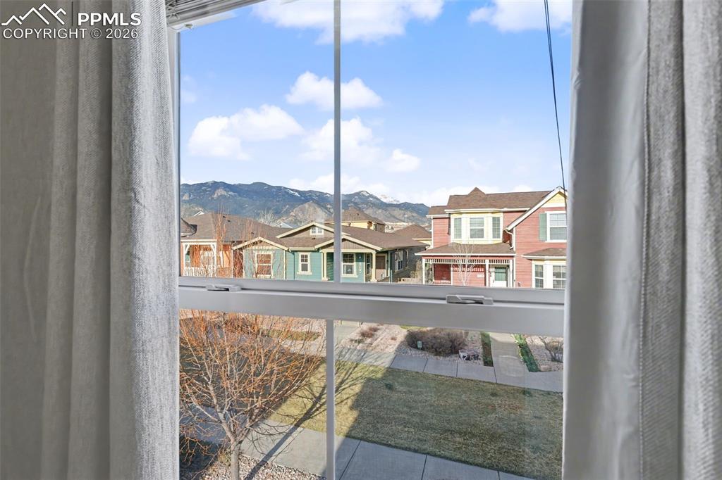 Gorgeous Pikes Peak View from Primary Bedroom