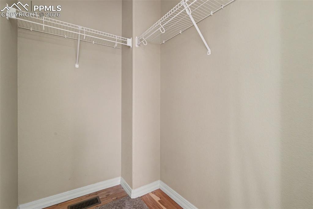 HUGE Walk-in Closet w/Cedar Floor Accent