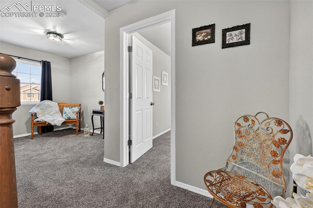 The loft on the 2nd floor. Imagine enjoying a book and your favorite beverage!