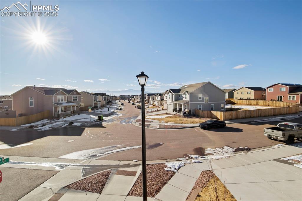 View from loft window
